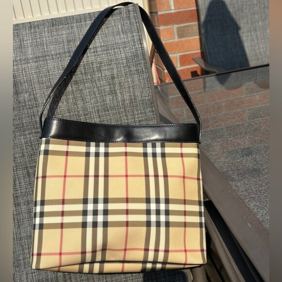 Burberry London Authentic Vintage Check Shoulder Bag - Picture 2 of 16